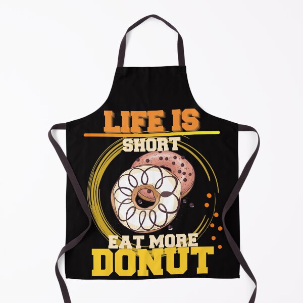 Item preview, Life Is Short Eat More Donut designed and sold by ElSpektra.