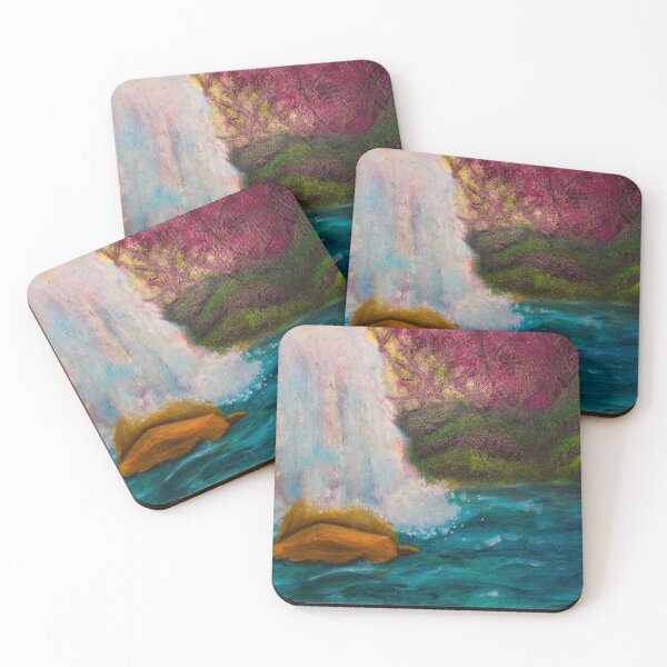 Item preview, Waterfall painting designed and sold by nadiine20.