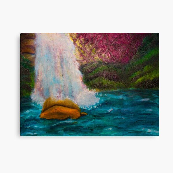 Item preview, Waterfall painting designed and sold by nadiine20.