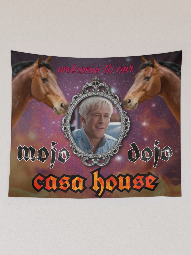 Welcome to the mojo dojo casa house Tapestry sold by Quarsh