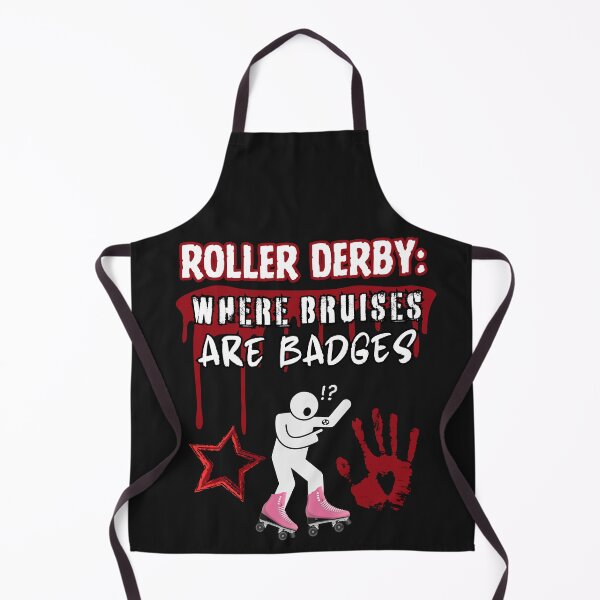 Item preview, Roller Derby Where Bruises Are Badges designed and sold by Soundpups.