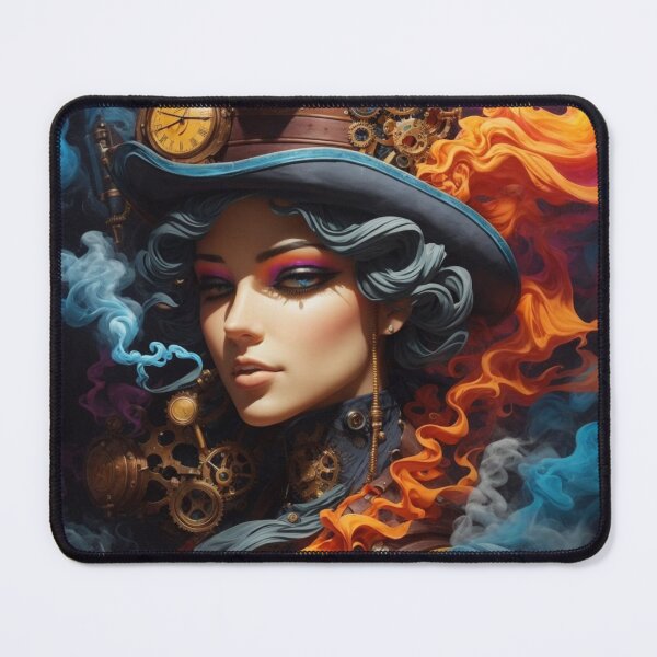 Item preview, Steampunk Elegance: Fluid Dynamics in Gears and Smoke designed and sold by Electric-Easel.