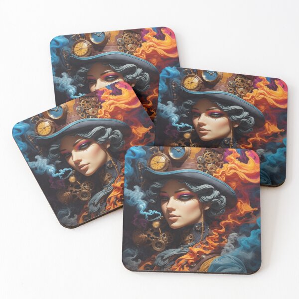 Item preview, Steampunk Elegance: Fluid Dynamics in Gears and Smoke designed and sold by Electric-Easel.