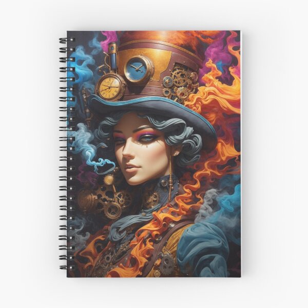Item preview, Steampunk Elegance: Fluid Dynamics in Gears and Smoke designed and sold by Electric-Easel.