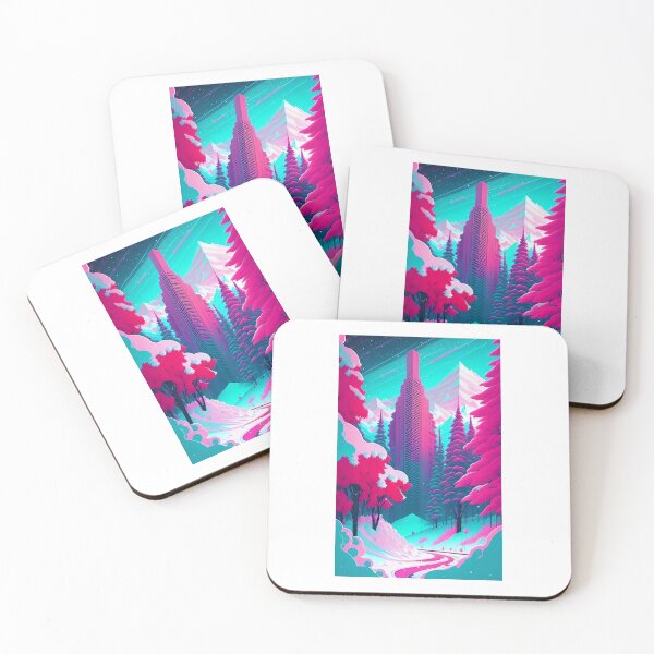 Item preview, La ciudad roja en el bosque nevado designed and sold by Jane-Ay.