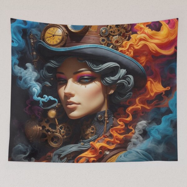 Item preview, Steampunk Elegance: Fluid Dynamics in Gears and Smoke designed and sold by Electric-Easel.