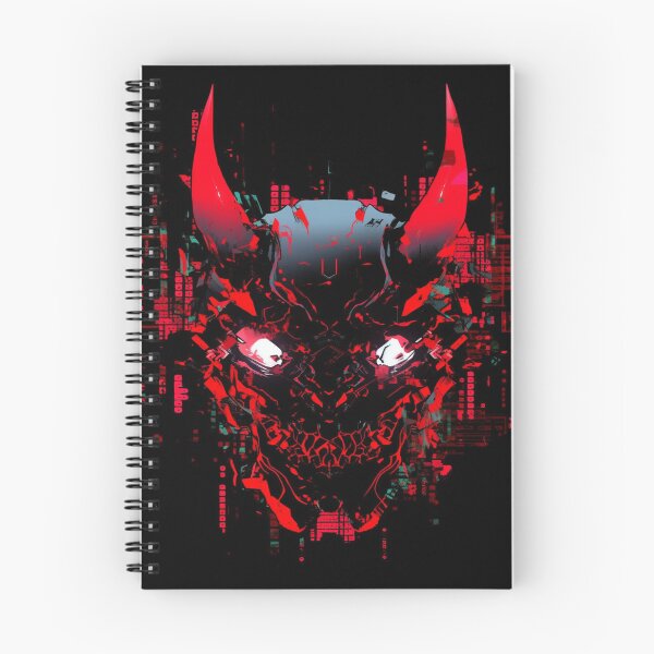 Item preview, Cyberpunk Oni Mask - Glitch Devil designed and sold by Splatter-arts.