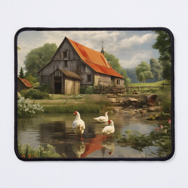 Item preview, Colorful Barnyard Scene designed and sold by dcrc.