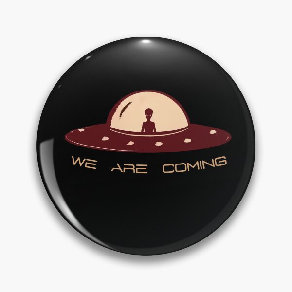 Item preview, We are coming aliens ufo designed and sold by ZenStickConcept.