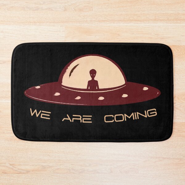 Item preview, We are coming aliens ufo designed and sold by ZenStickConcept.