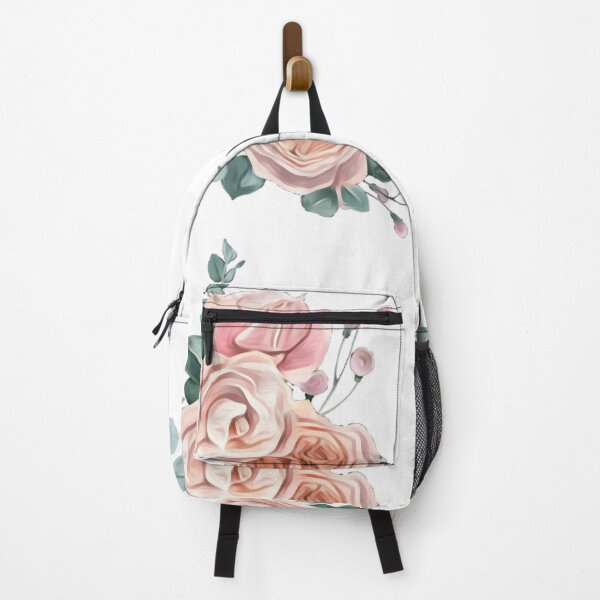 Aperçu de l'œuvre Roses colorées peintes sur une brindille créée et vendue par FlowerandDesing.