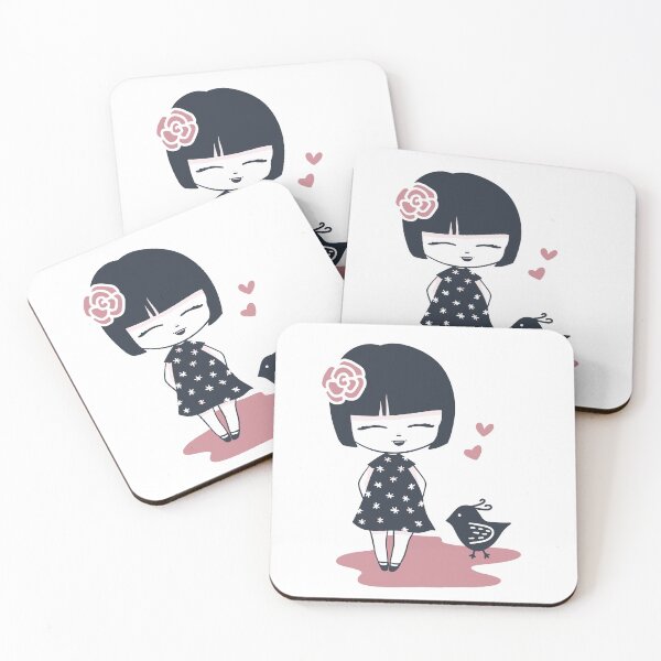 Artikelvorschau, Nettes Chibi-Anime-Mädchen entworfen und verkauft von ArtMeetsPizza.