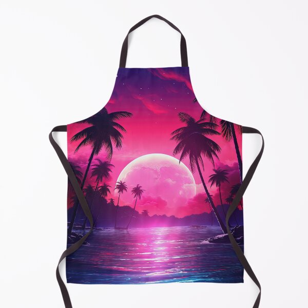 Item preview, Neon Oasis: Vintage Dreams in the Sunset Glow designed and sold by Mullet Monkey.