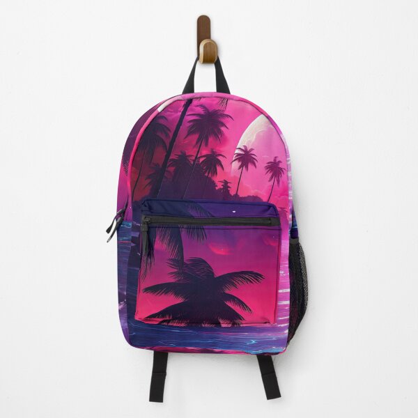Item preview, Neon Oasis: Vintage Dreams in the Sunset Glow designed and sold by Mullet Monkey.