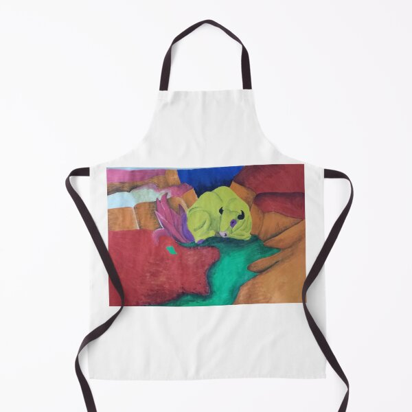 Item preview, Sleeping yellow bull in the painting designed and sold by Anmioma.