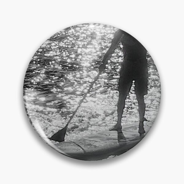 Item preview, The silhouette of a paddle boarder. designed and sold by Frank Parisi.