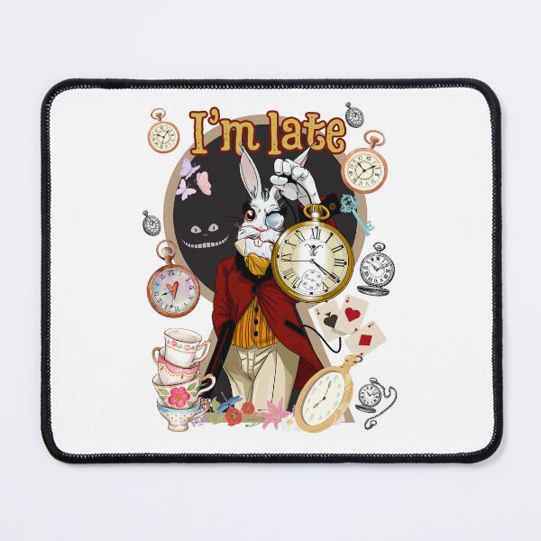 Item preview, Alice in wonderland, white rabbit (I’m late)  designed and sold by Martzart.