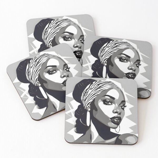 Item preview, Portrait of a black Women designed and sold by ArtsyWishesShop.