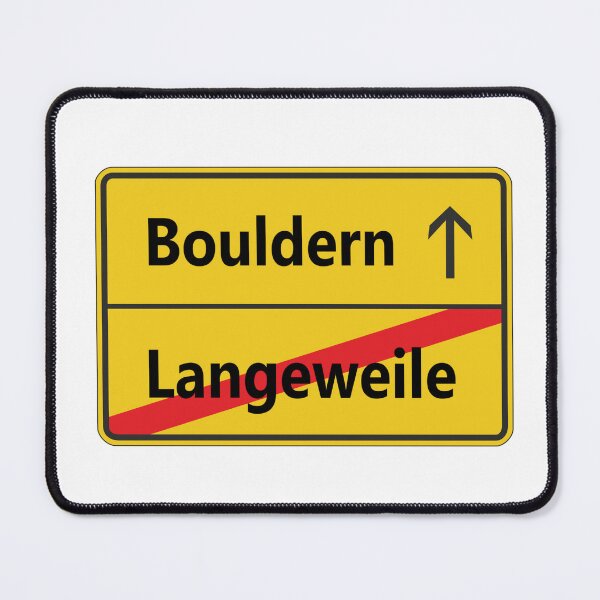 Item preview, Langeweile? Bouldern designed and sold by NT99.