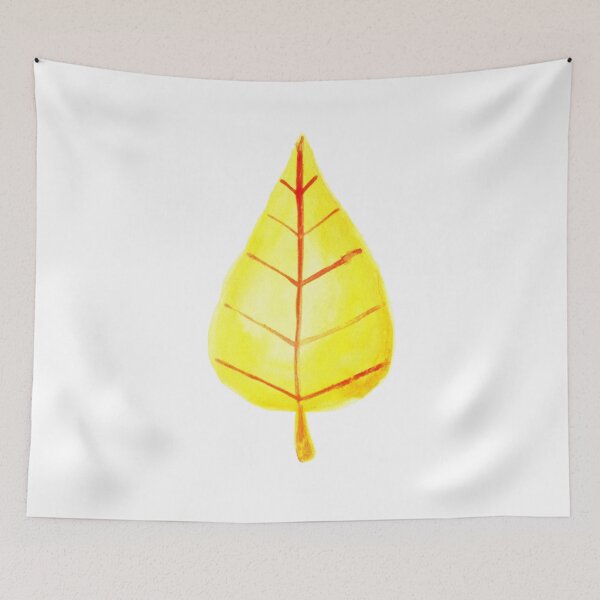 Item preview, Simple Yellow Leaf Watercolor designed and sold by SaradaBoru.