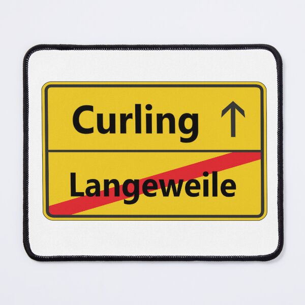 Item preview, Langeweile? Curling designed and sold by NT99.