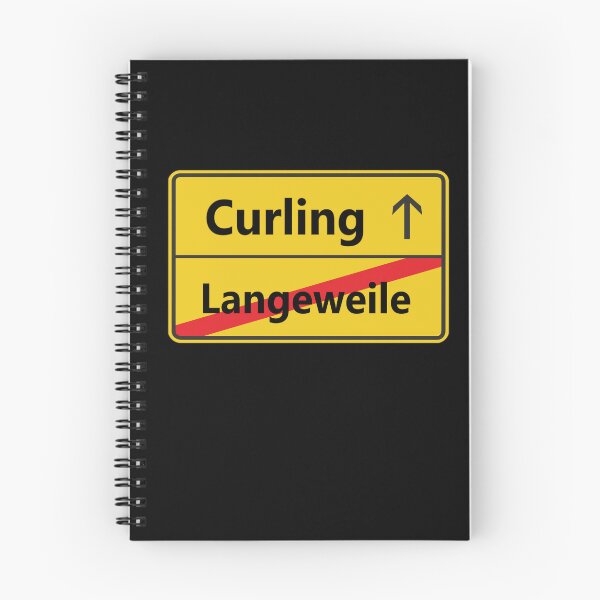 Item preview, Langeweile? Curling designed and sold by NT99.