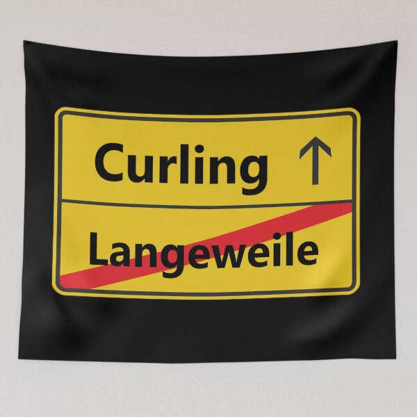 Item preview, Langeweile? Curling designed and sold by NT99.