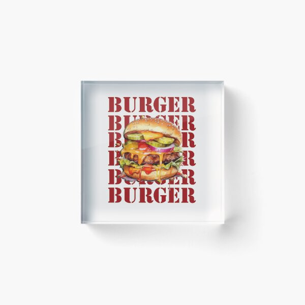 Item preview, Burger designed and sold by Lisa Weber.
