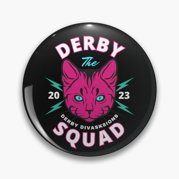 Artikelvorschau, Roller Derby The Derby Squad 2023 Derby DivaSk8ions Fuchsia entworfen und verkauft von Soundpups.