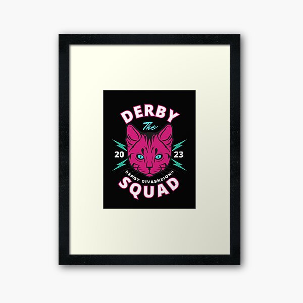 Item preview, Roller Derby The Derby Squad 2023 Derby DivaSk8ions Fuchsia designed and sold by Soundpups.