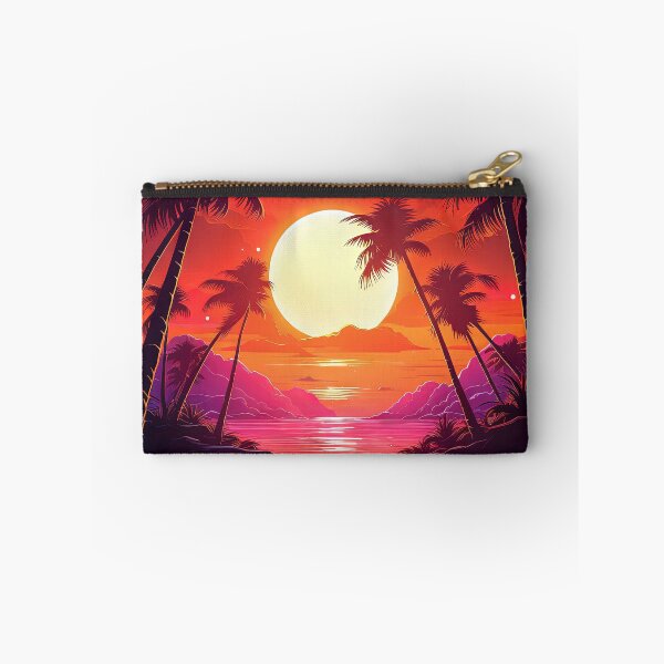 Item preview, Sunset Synthesis: Tropical Synthwave Odyssey designed and sold by Mullet Monkey.