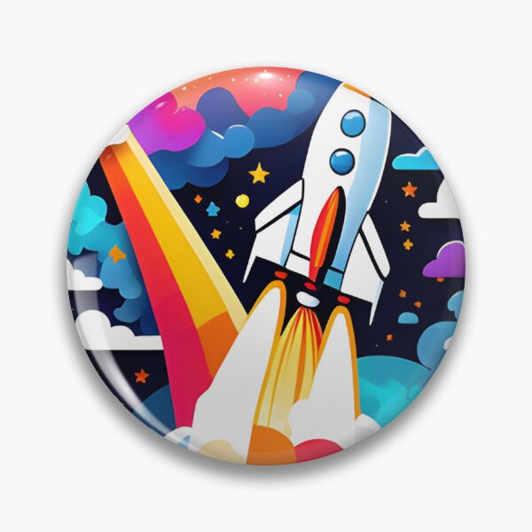 Artikelvorschau, Raketenstart entworfen und verkauft von ArtsyWishesShop.