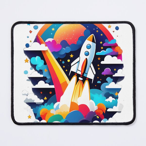 Item preview, Rocket Launch designed and sold by ArtsyWishesShop.