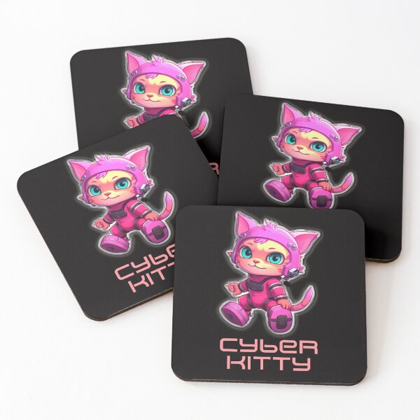 Item preview, Kitten Robots | AI Kittens | AI Kitten T-Shirts | Robot Kitten Stickers  designed and sold by ShaneUFO.