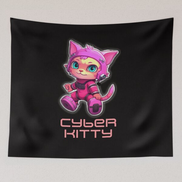 Item preview, Kitten Robots | AI Kittens | AI Kitten T-Shirts | Robot Kitten Stickers  designed and sold by ShaneUFO.