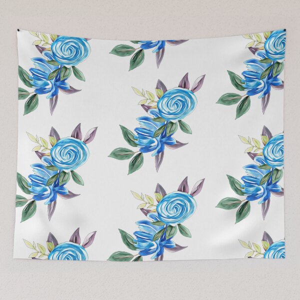 Item preview, Magic blue flower designed and sold by FlowerandDesing.