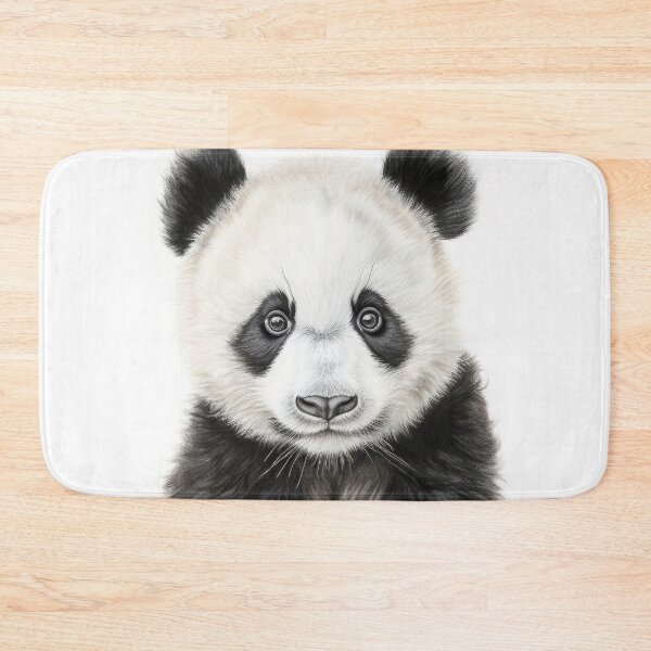 Artikelvorschau, Panda-Bleistiftzeichnung entworfen und verkauft von TLCPhotoArt.