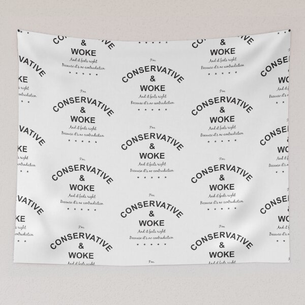 Item preview, Conservative and woke designed and sold by Politics-Corner.