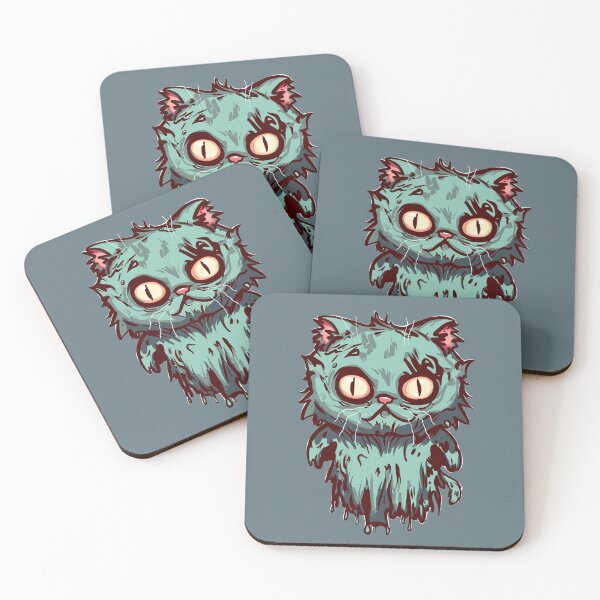 Item preview, Zombie Ghost Cat (no text) designed and sold by KilkennyCat Art.
