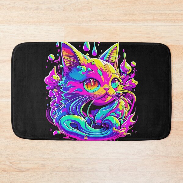 Item preview, Cat Slime Art - Playful and Mesmerizing Feline Slime Creations! designed and sold by Watchara Aekcheen.