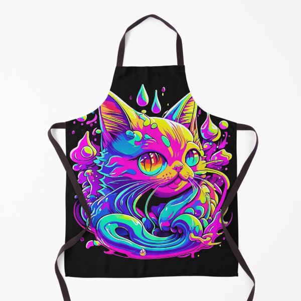 Item preview, Cat Slime Art - Playful and Mesmerizing Feline Slime Creations! designed and sold by Watchara Aekcheen.