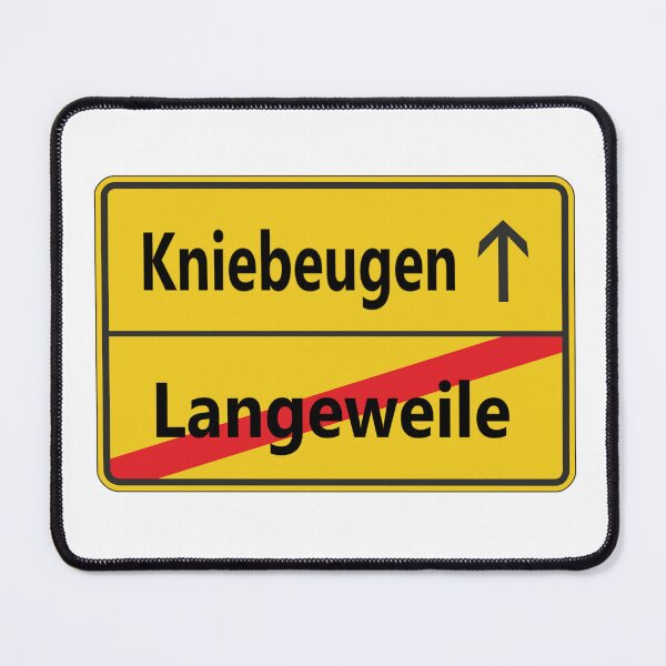 Item preview, Langeweile? Kniebeugen designed and sold by NT99.