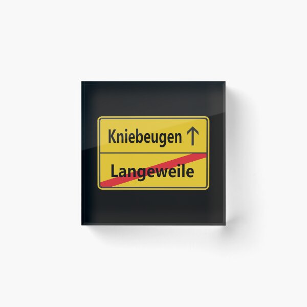 Item preview, Langeweile? Kniebeugen designed and sold by NT99.
