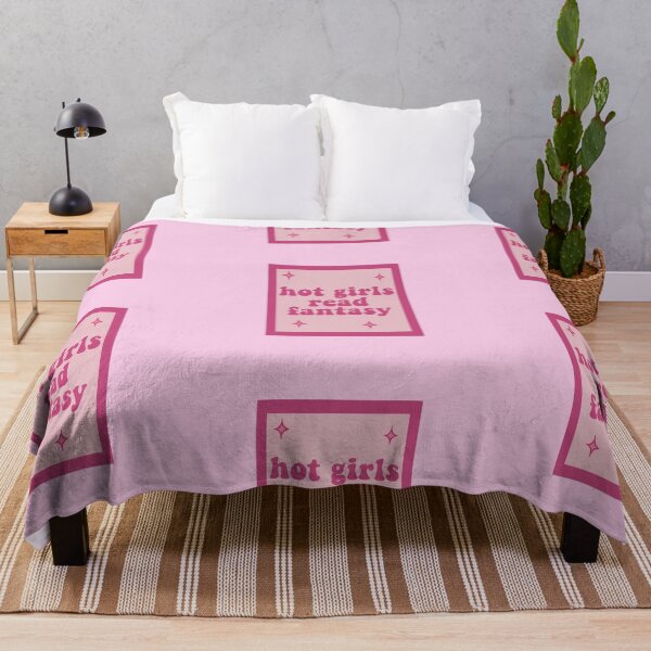 Item preview, Hot Pink Fantasy Reader designed and sold by TeakettleBooks.