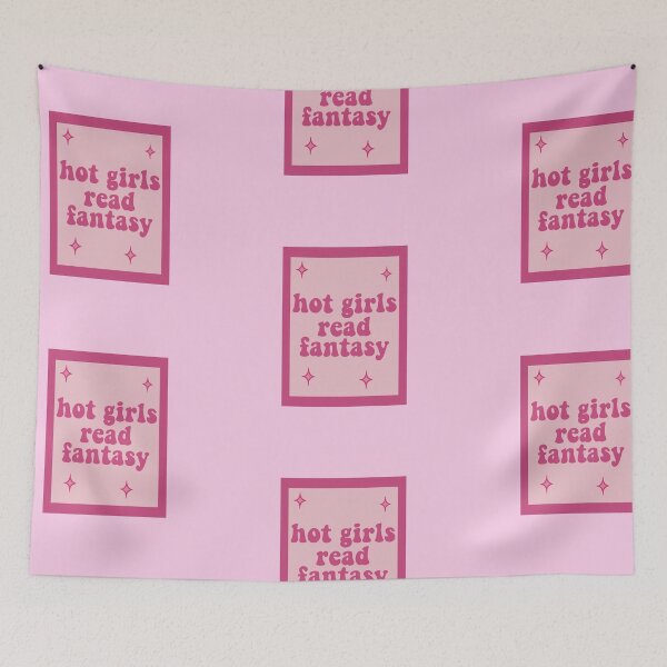 Item preview, Hot Pink Fantasy Reader designed and sold by TeakettleBooks.