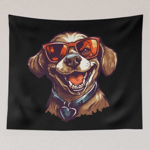 Item preview, Cute Dog in Sunglasses designed and sold by OsDesign95.