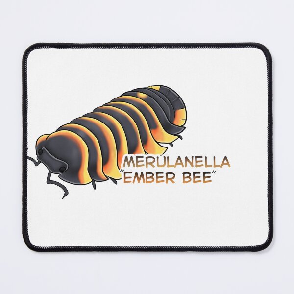 Item preview, Merulanella "Ember Bee" name tag designed and sold by Pods-n-Pugs.