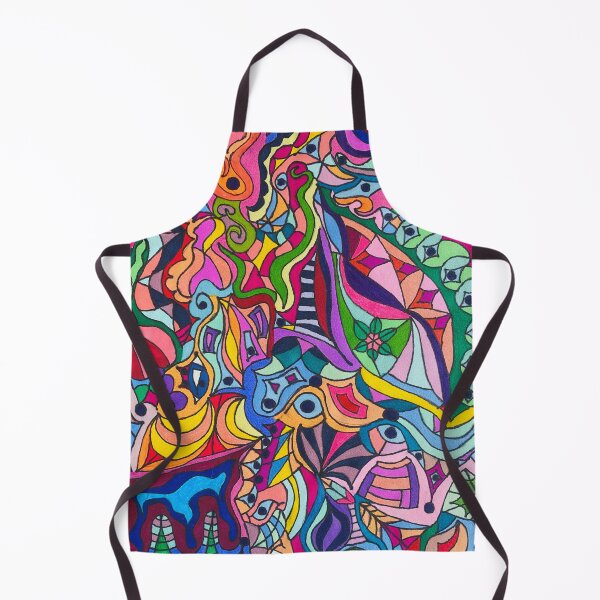 Item preview, Trippy Rainbow Zentangle designed and sold by artbyalette.