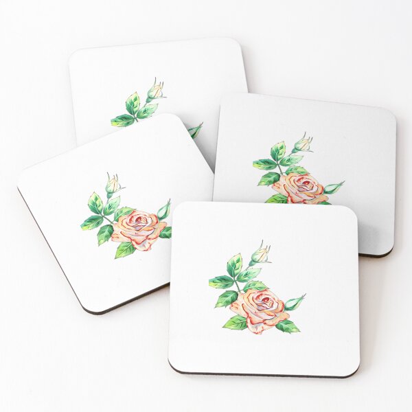 Artikelvorschau, Gezeichnete Teerose entworfen und verkauft von FlowerandDesing.