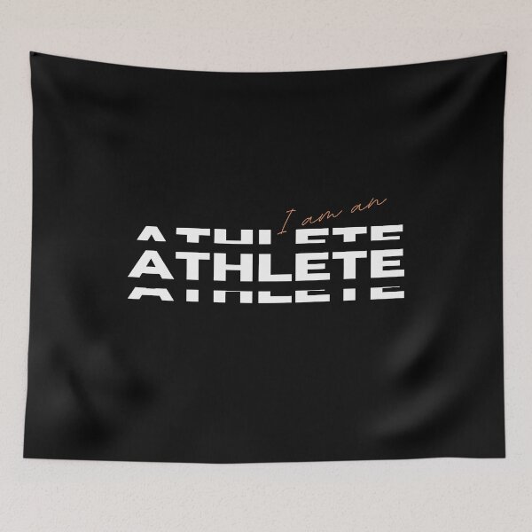 Item preview, I am an Athlete designed and sold by OurBarcode.